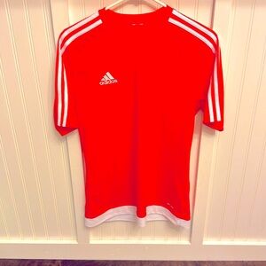 Adidas Orange Sport Shirt-Medium